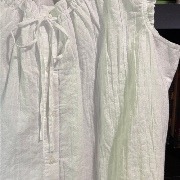 J. Crew Ruffle-Trim Button-Up Top - Picture 5 of 9